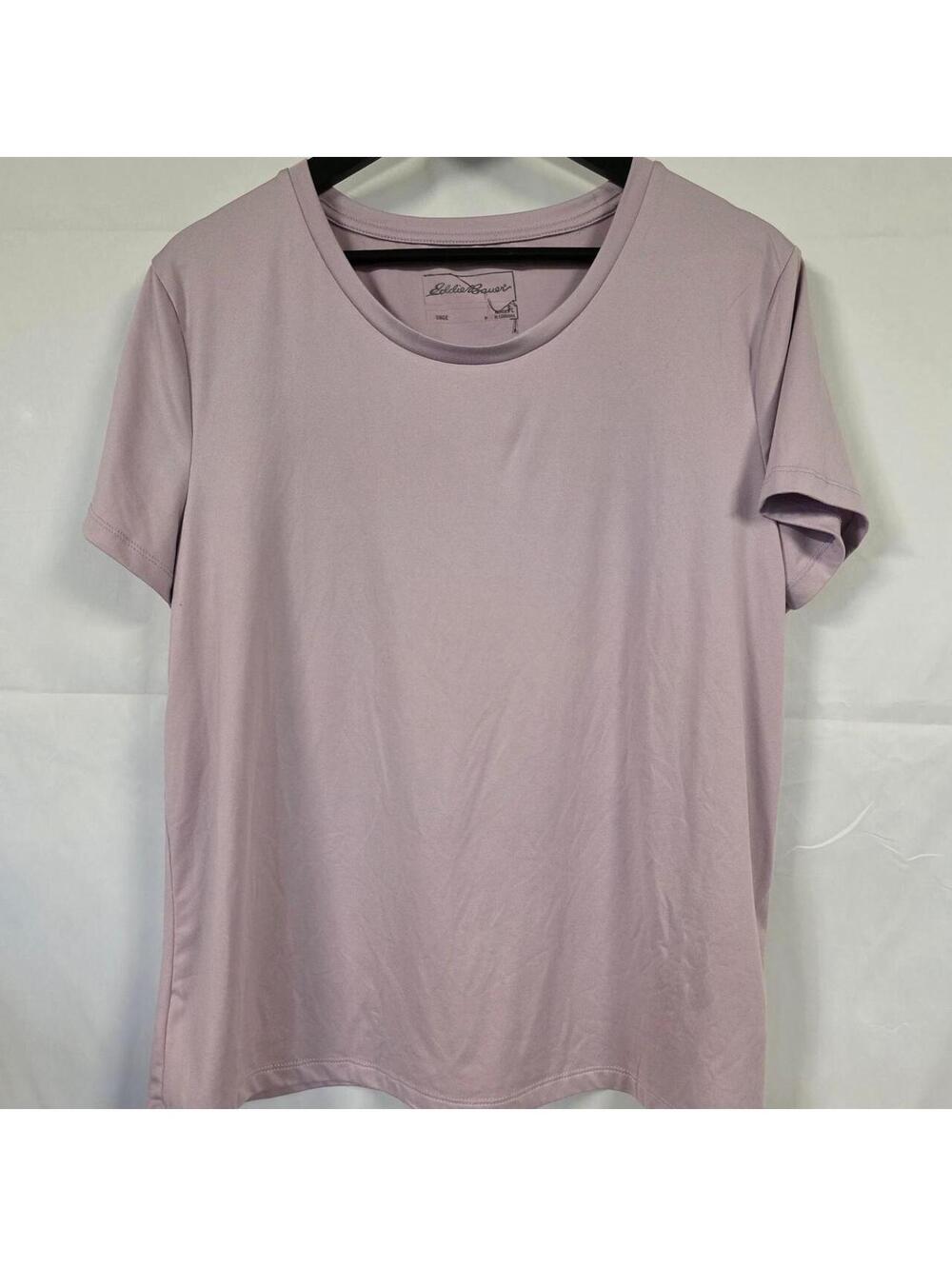 Eddie Bauer Women's Size Large Lavender Purple Lounge T-Shirt